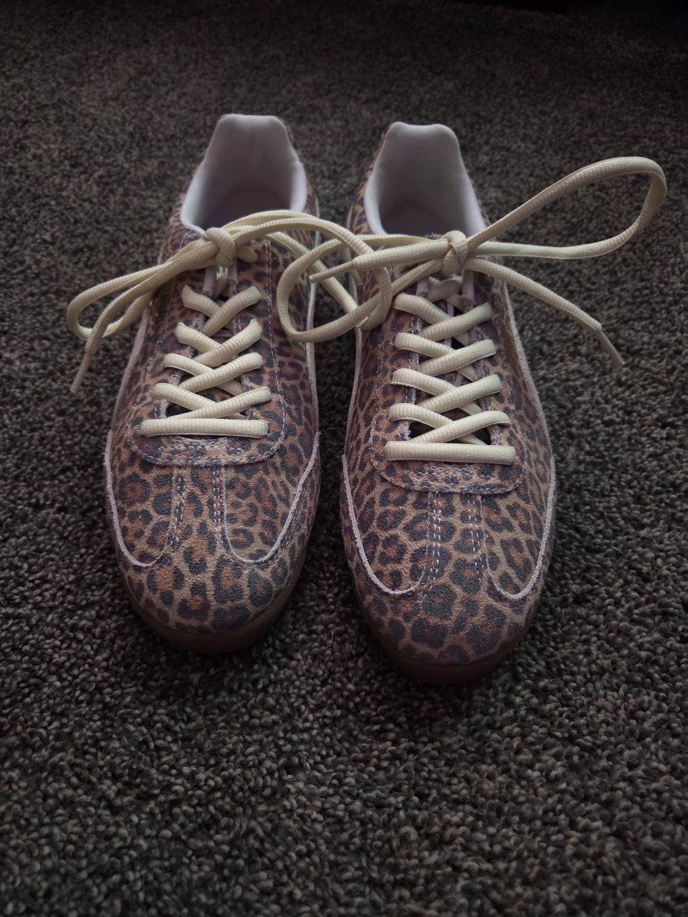 Puma Women's/Men's Leopard Print Sneakers Women' 7.5/Men's 6